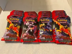 Pokemon Scarlet & Violet Destined Rivals Booster Packs LOT OF 24 - Image 1