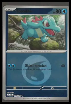 Pokemon TCG Totodile 041/217 ME: Ascended Heroes Common,Reverse Holo NM/M - Image 1