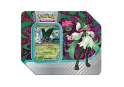 Pokemon Paldea Partners Tin Featuring Meowscarada EX & 5 Special Booster Packs - Image 1