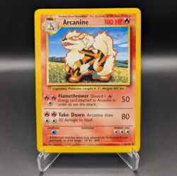 Arcanine - 23/102 Unlimited Base Set - LP - Pokemon TCG - Image 1