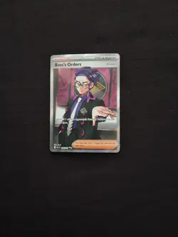 Boss's Orders 256/217 Ascended Heroes Pokemon TCG Full Art Rare NM - Image 1