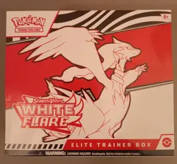 Pokemon Scarlet & Violet White Flare ETB Elite Trainer Box (New/Sealed) - Image 1