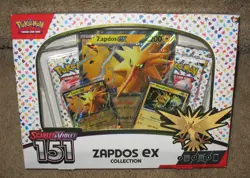 POKEMON: SCARLET & VIOLET, 151, ZAPDOS EX BOX - Image 1