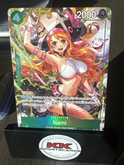 One Piece - Nami - OP14-031 - SUPER RARE ALT ART!!! - Image 4