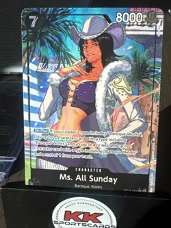 One Piece - Ms. All Sunday - OP14-84 SR Alt Art - Image 3