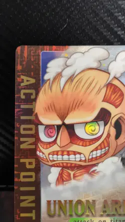 Union Arena TCG Action Point Card (AP03) Foil Attack On Titan UE10BT/AOT-1-AP03 - Image 2