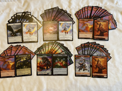 120+ Token cards Bulk Lot ~ NM MTG Tarkir Dragonstorm - Image 1