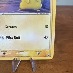 Pikachu 6/10 EX Trainer Kit Latios Vintage 2004 Pokemon TCG Card LP- - Image 4