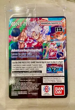 Monkey.D.Luffy US Voyage P-055 One Piece Rutgers College basketball card NEW - Image 2