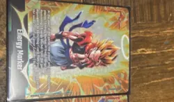 Exclusive Bandai Dragon Ball Super Card Game Energy Marker Foil Card E-129 SS Go - Image 1