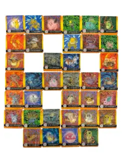 1999 Pokemon Artbox Action Flipz Cards Premier Partial Set 36/40 Lenticular 3D - Image 1