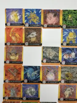 1999 Pokemon Artbox Action Flipz Cards Premier Partial Set 36/40 Lenticular 3D - Image 2