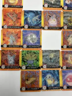 1999 Pokemon Artbox Action Flipz Cards Premier Partial Set 36/40 Lenticular 3D - Image 4