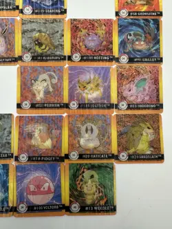 1999 Pokemon Artbox Action Flipz Cards Premier Partial Set 36/40 Lenticular 3D - Image 5