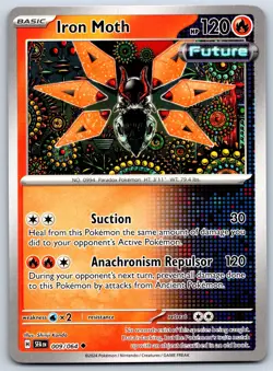 Iron Moth - Shrouded Fable SFA 009/064 Shinji Kanda Pokemon TCG Card NM - Image 1