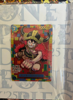 ONE PIECE Premium Card Collection ONE PIECE DAY 25 Japanese Luffy P-110 2025 - Image 3