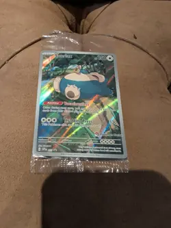 Pokemon Center Snorlax 051 Black Star Promo Stamped Holo Card NM Condition - Image 1