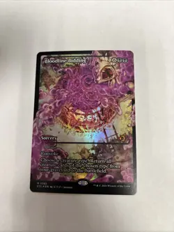 Bloodline Bidding Showcase Foil Lorwyn Eclipsed Card #0385 MTG LP - Image 1