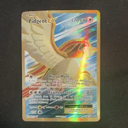 Pokemon Pidgeot EX Full Art Ultra Rare Evolutions 104/108 170 HP Holo TCG Card - Image 2