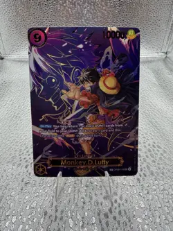 One Piece TCG Monkey D. Luffy OP09-119 SP Foil English Card - Image 1