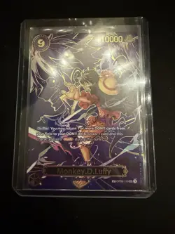 One Piece TCG Monkey D. Luffy OP09-119 SP Foil English Card - Image 2