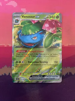 Pokemon Card Venusaur ex 001/142 Double Rare Stellar Crown Near Mint - Image 1