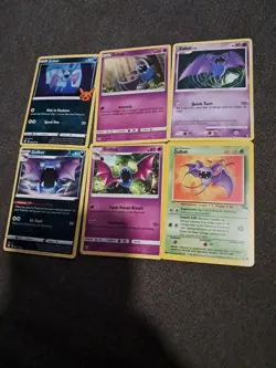 Pokemon TCG Zubat and Golbat 6 Card Lot - Image 1