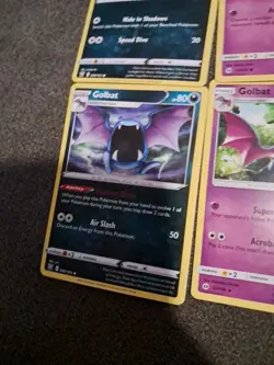 Pokemon TCG Zubat and Golbat 6 Card Lot - Image 5