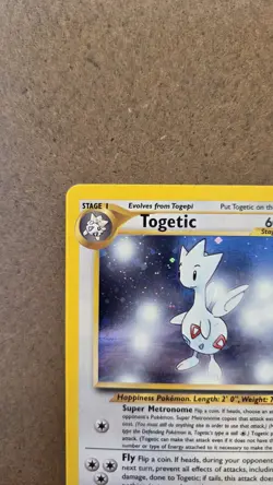 Togetic Neo Genesis 16/111 Rare holo SWIRL LP - ungraded Pokemon Card - Image 3
