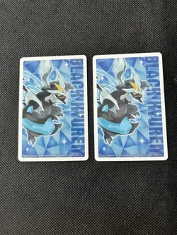 2012 Japanese Pokemon Poker Weavile SNEASEL Black Kyurem B&W Deck 2 Playing Card - Image 2