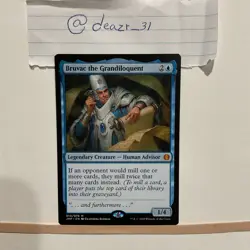 Bruvac the Grandiloquent Jumpstart Mythic Card Regular NM Condition 010/078 JMP - Image 1
