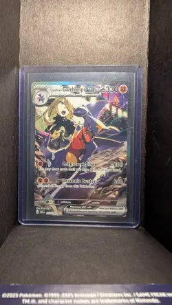 Pokemon TCG Destined Rivals Cynthia's Garchomp EX Card #232/182 NM - Image 4