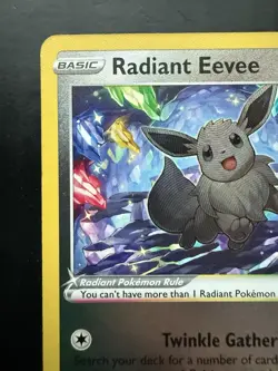 Pokemon Radiant Eevee SWSH230 SWSH: Sword & Shield Promo Holo (NM) - Image 2