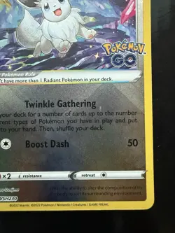 Pokemon Radiant Eevee SWSH230 SWSH: Sword & Shield Promo Holo (NM) - Image 5