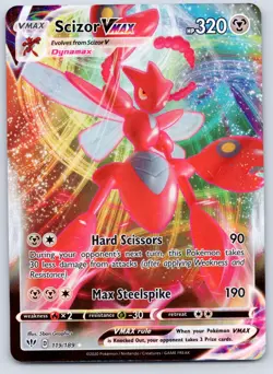 Scizor VMAX 119/189 (NM) - SWSH03: Darkness Ablaze - Pokemon TCG - Image 1