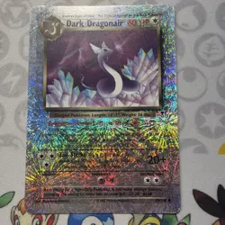 Pokemon Dark Dragonair 38/110 Legendary Collection Reverse Holo HP/DMG Creases - Image 1