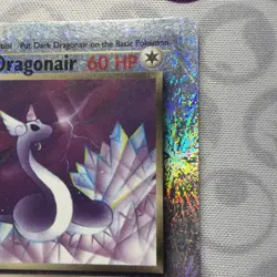 Pokemon Dark Dragonair 38/110 Legendary Collection Reverse Holo HP/DMG Creases - Image 3