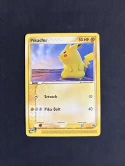 Pokemon TCG Pikachu EX Sandstorm 72/100 Regular Common Non Holo 2003 Nintendo - Image 1