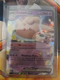 Clefable ex 082/197 Obsidian Flames (OBF) NM Double Rare Pokemon Card - Image 1