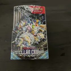 Pokemon TCG Stellar Crown Half Booster Box (18 Packs) - New & Sealed - Image 2