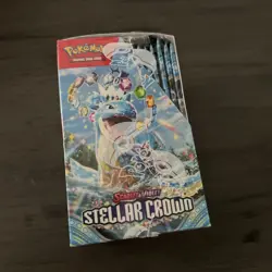 Pokemon TCG Stellar Crown Half Booster Box (18 Packs) - New & Sealed - Image 4