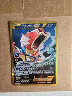 Pokemon TCG - Gyarados EX - 123/122 - Secret Rare - XY Breakpoint - Mint/NM - Image 1