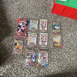 Lot Of 10 Pokemon TCG Booster Packs Mixed Lot See Pictures - Image 2