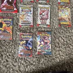 Lot Of 10 Pokemon TCG Booster Packs Mixed Lot See Pictures - Image 5