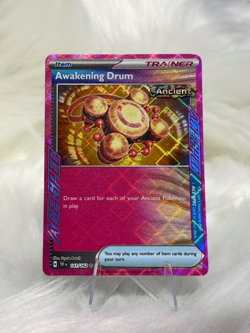 🔥 Awakening Drum - SV05: Temporal Forces Holo # 141/162 - Pokemon TCG - Image 1