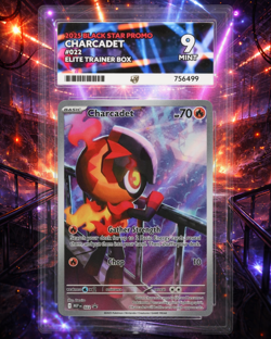 Ace 9 Charcadet #22 Black Star Promo | Pokemon - Image 1