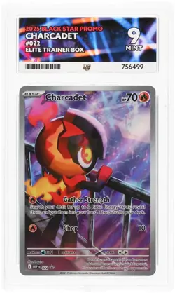 Ace 9 Charcadet #22 Black Star Promo | Pokemon - Image 3