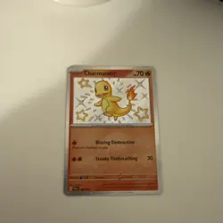 Charmander - 109/091 - S&V: Paldean Fates - Shiny Holo. Baby shiny Pokemon TCG - Image 4
