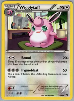 Wigglytuff 79/99 Rare Next Destinies Pokemon NM - Image 1