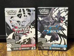Pokemon Black Bolt & White Flare Booster Bundle (Set Of 2) FACTORY SEALED - Image 1